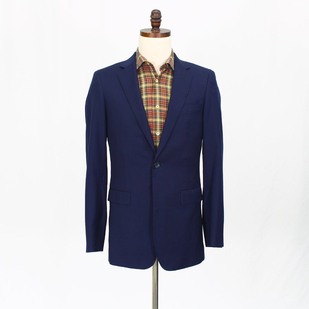 Alton Lane 36R Navy Blazer Sport Coat Jacket 2-Button Solid Y188